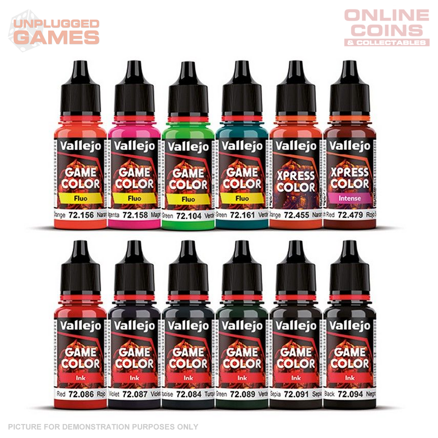 Vallejo - Game Colour - Squidmar Miniatures - Special FX Paint Set