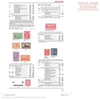 Stanley Gibbons 2025 New Zealand Stamp Catalogue 8th Edition