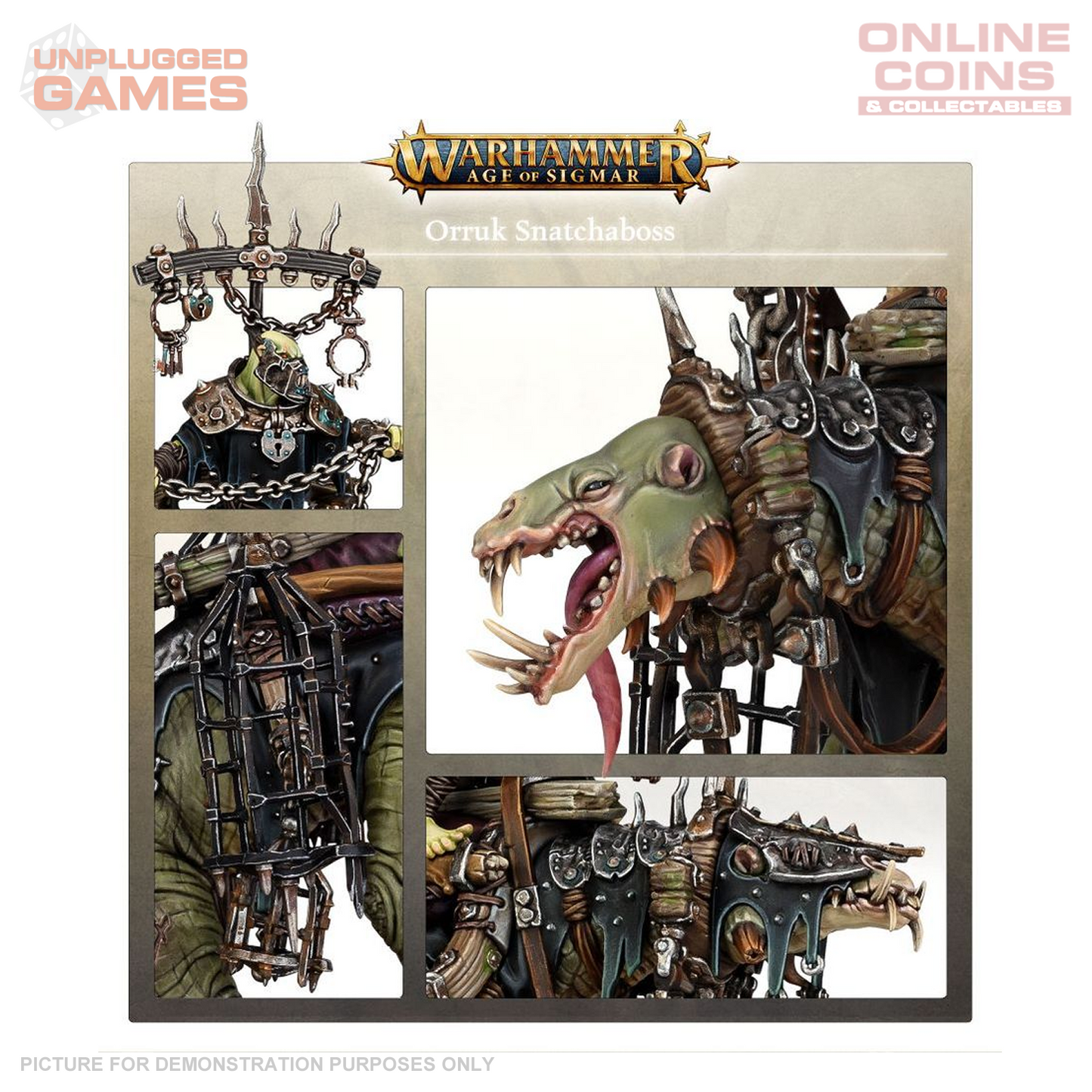Warhammer Age of Sigmar - Orruk Warclans Swampboss Skumdrekk