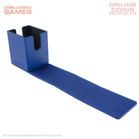 Ultra Pro - Vivid Deck Box - Deluxe Alcove Flip - BLUE