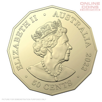 2022 50c AlBr Uncirculated Carded Coin - 50th Anniversary Of Tamworth Country Music Festival