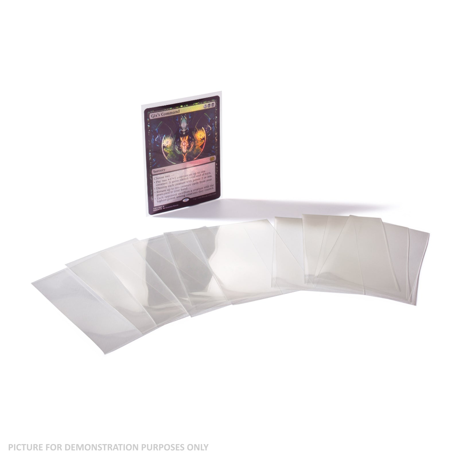 Lighthouse TCG Sleeves Pro 67x92 mm, clear, pack 100 (Standard size)