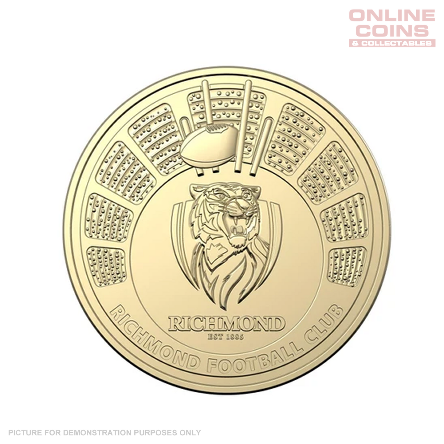 2024 AFL Single Coin - RICHMOND TIGERS