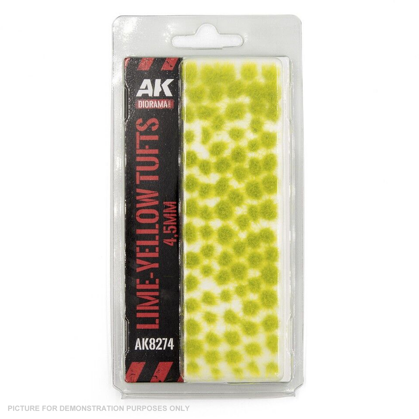 AK Interactive - Dioramas - Lime-Yellow Tufts 4.5Mm