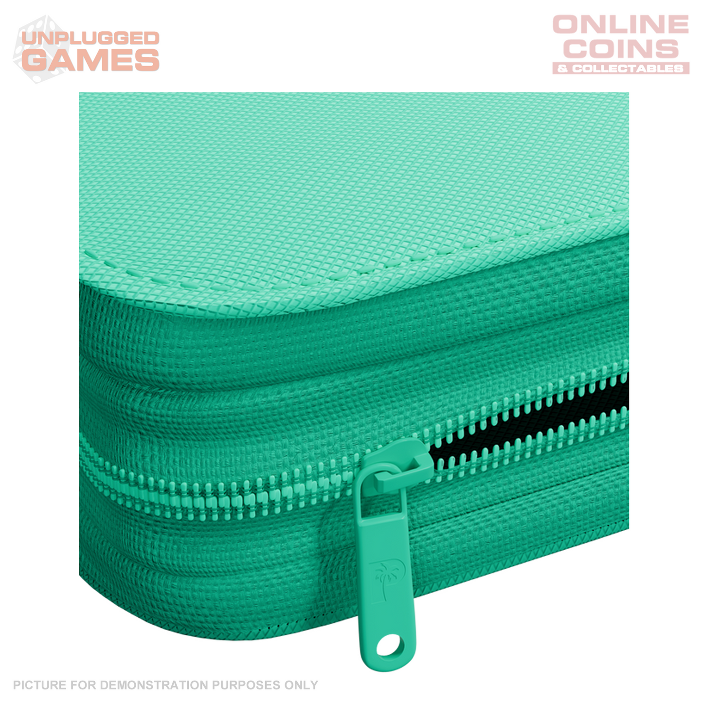 Palms Off Gaming Stealth 12 Pocket Zip Binder - TURQUOISE