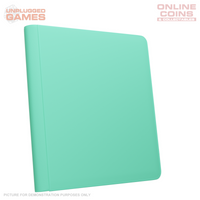 Palms Off Gaming Stealth 12 Pocket Zip Binder - TURQUOISE