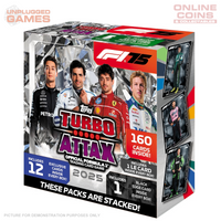 F1 Turbo Attax 2025 Cards - BOX of 24