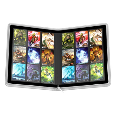 Ultimate Guard: Portfolio – 18-Pocket XenoSkin ZipFolio 360 – White