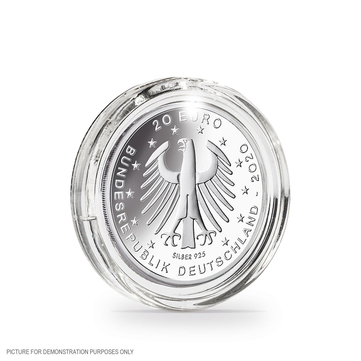 Lighthouse PREMIUM Coin Capsules - Round 32.5mm Packet of 10 (Suitable For Australian 50c Coins)