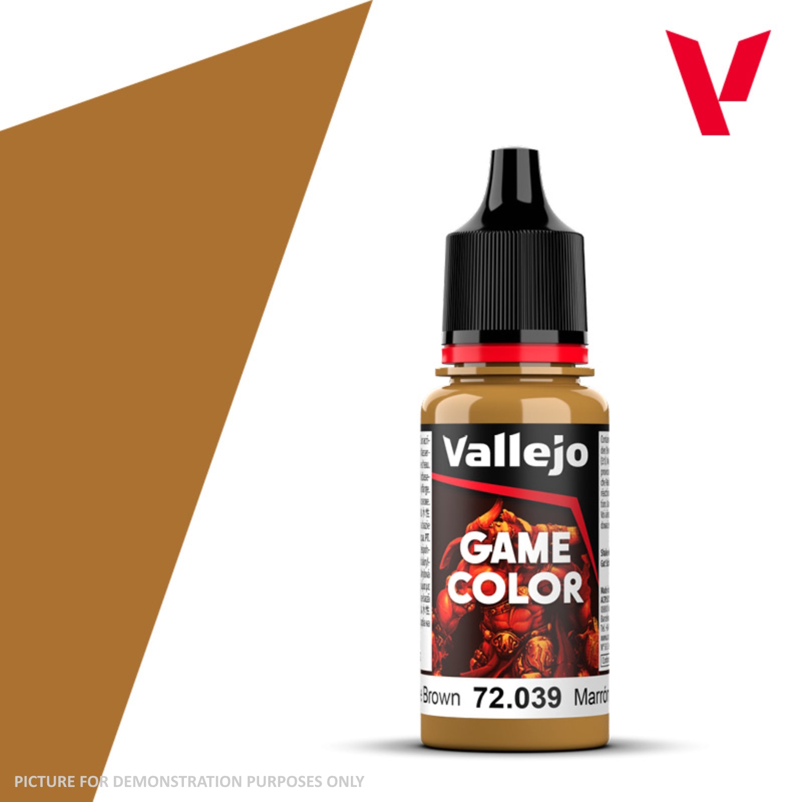 Vallejo Game Colour - 72.039 Plague Brown 18ml