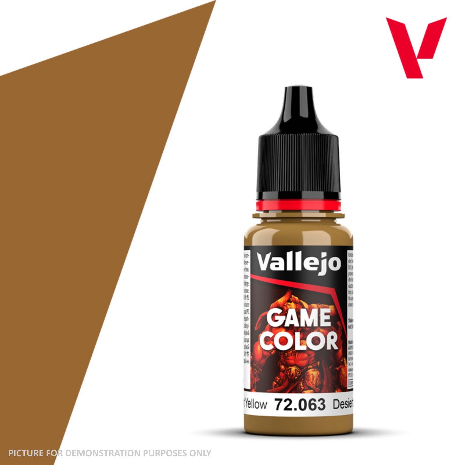 Vallejo Game Colour - 72.063 Desert Yellow 18ml