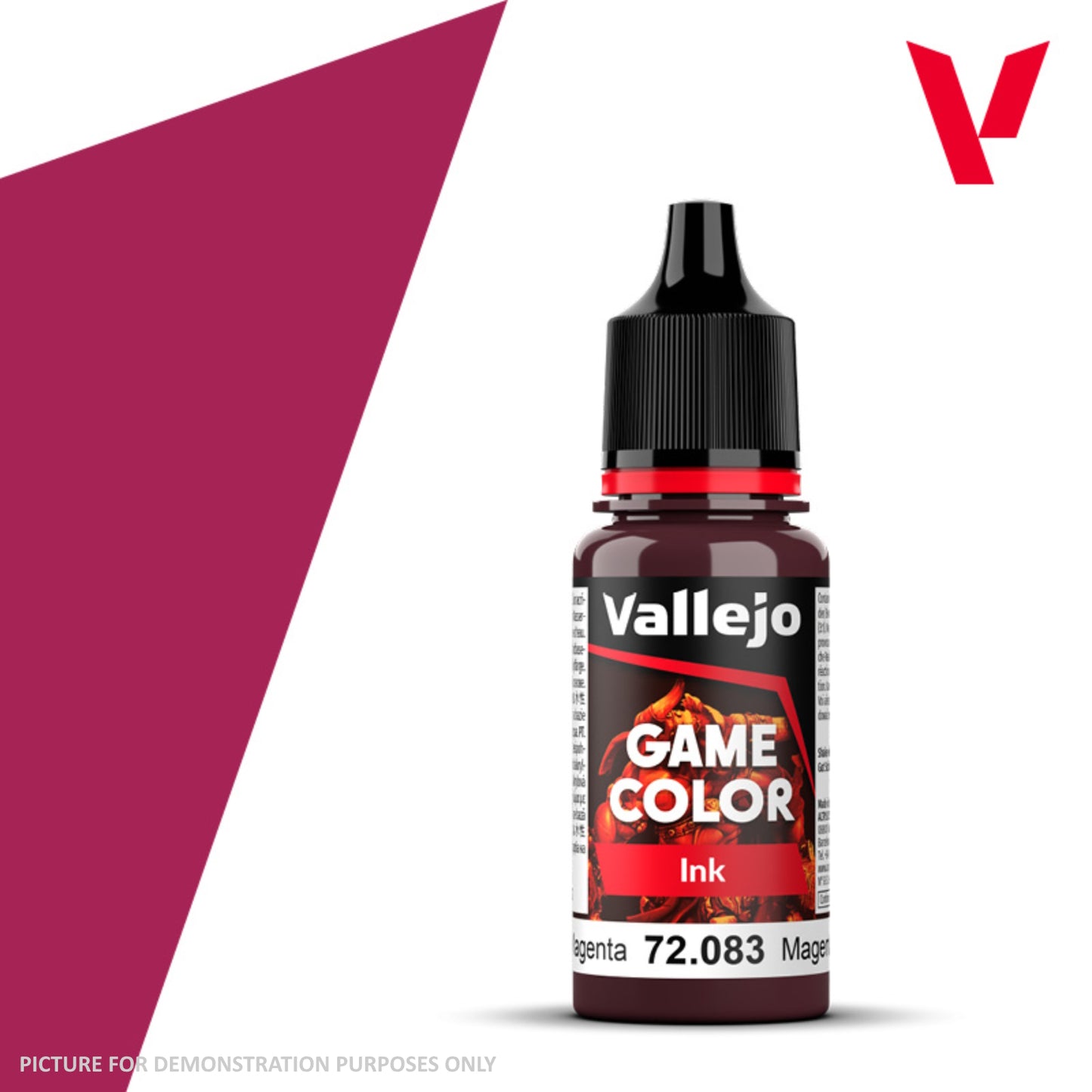 Vallejo Game Colour Ink - 72.083 Magenta 18ml