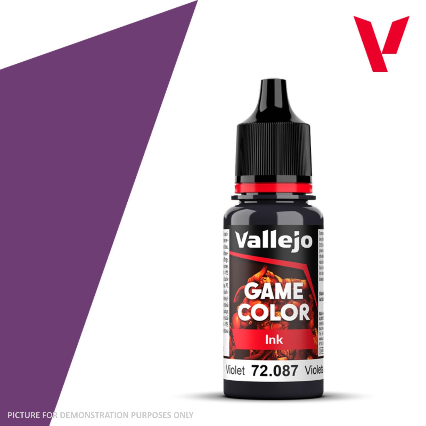 Vallejo Game Colour Ink - 72.087 Violet 18ml