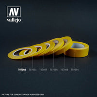 Vallejo Hobby Tools - Precision Masking Tape 1mmx18m - Twin Pack