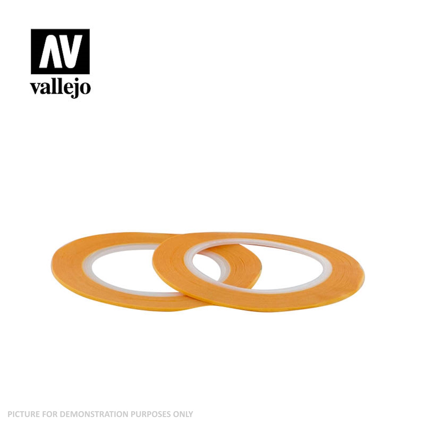 Vallejo Hobby Tools - Precision Masking Tape 1mmx18m - Twin Pack