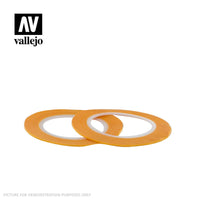 Vallejo Hobby Tools - Precision Masking Tape 1mmx18m - Twin Pack