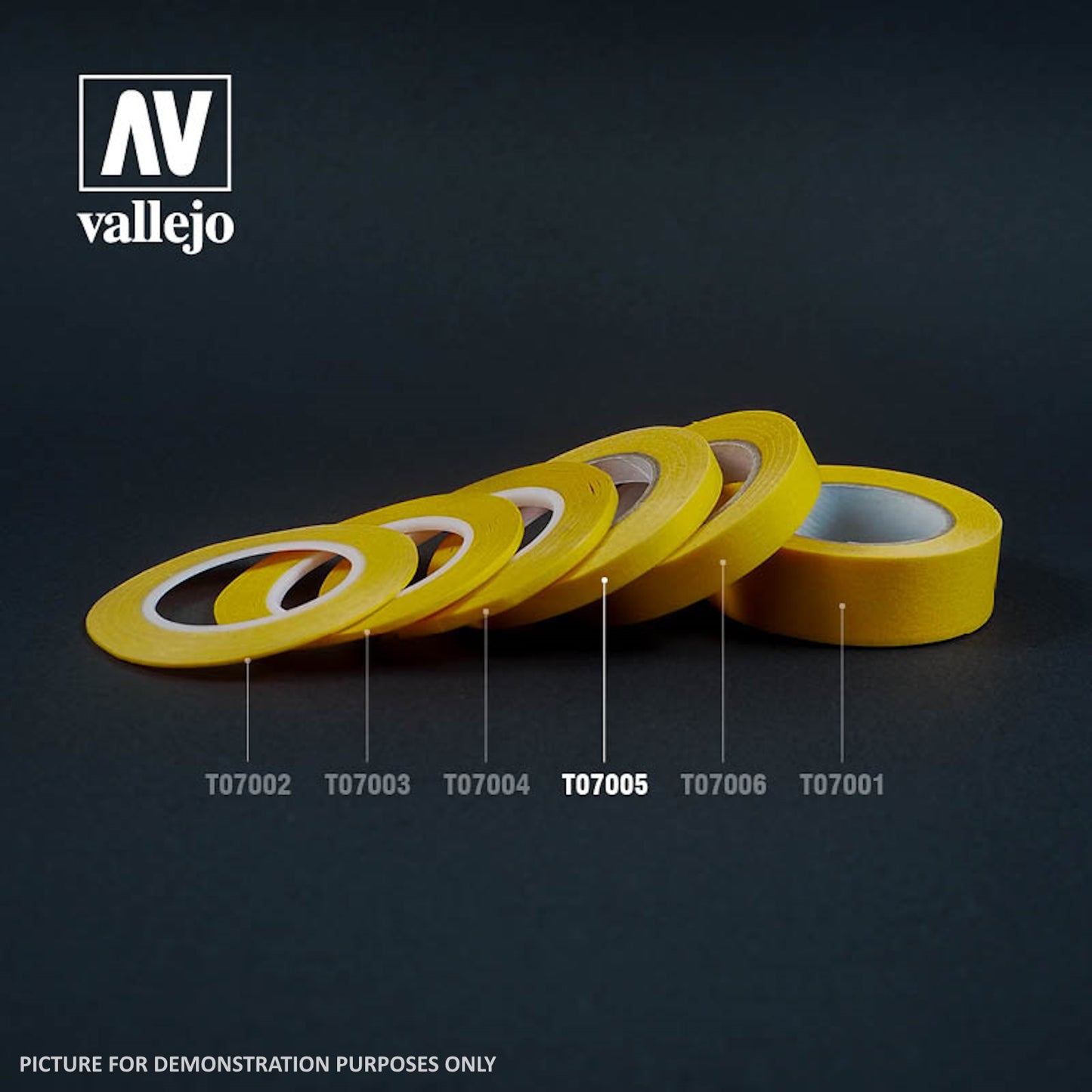 Vallejo Hobby Tools - Precision Masking Tape 10mmx18m - Twin Pack