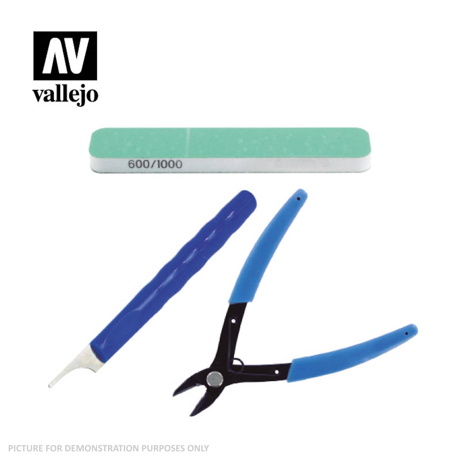 Vallejo Hobby Tools - Plastic Models Preparation Tool Kit
