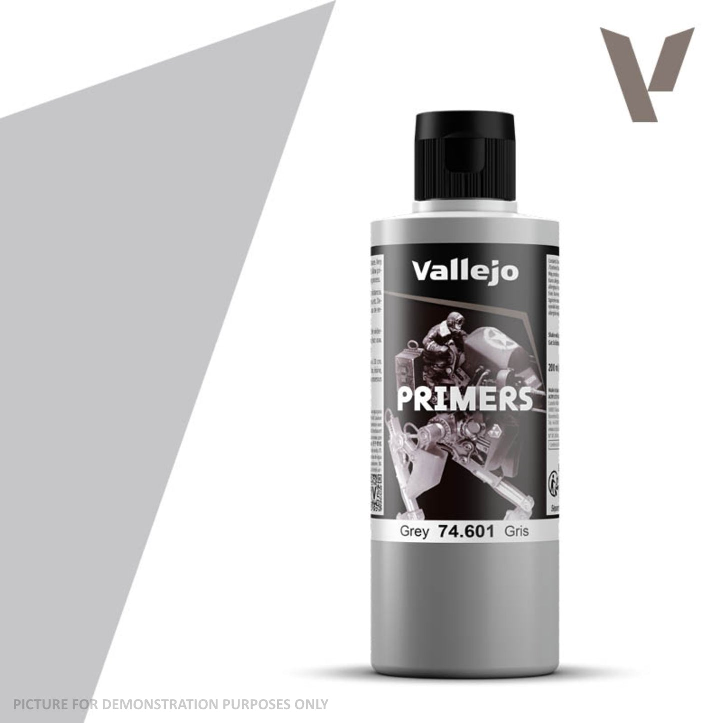 Vallejo Surface Primer - 74.601 Grey 200ml