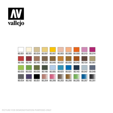 Wizkids Premium Paint Set by Vallejo - Basic Starter Case