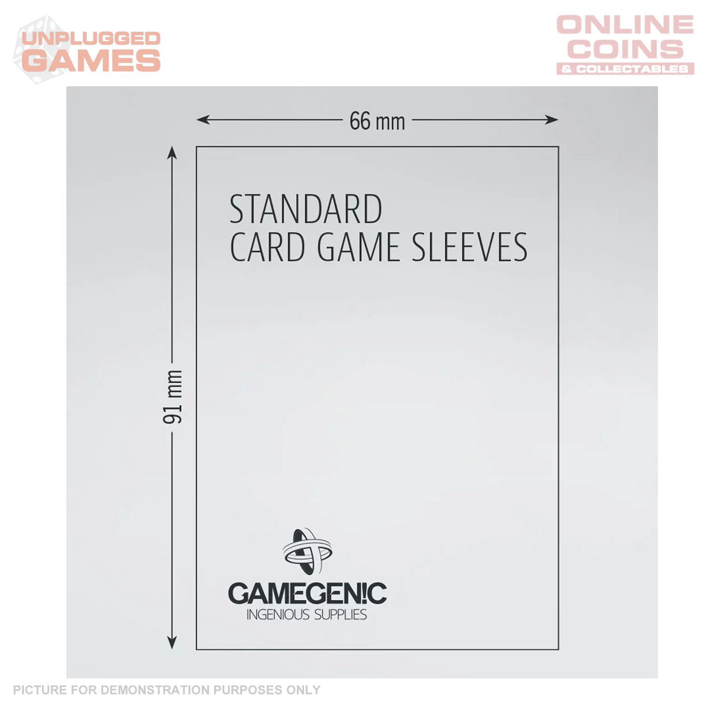 Gamegenic Matte Standard Card Game Sleeve - Value Pack 200