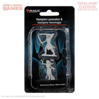 Magic the Gathering Unpainted Miniatures - Vampire Lacerator & Vampire Hexmage