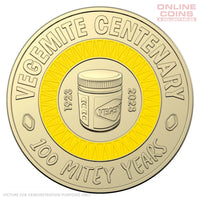 2023 Loose Circulated $2 Vegemite Loose Coin - YELLOW