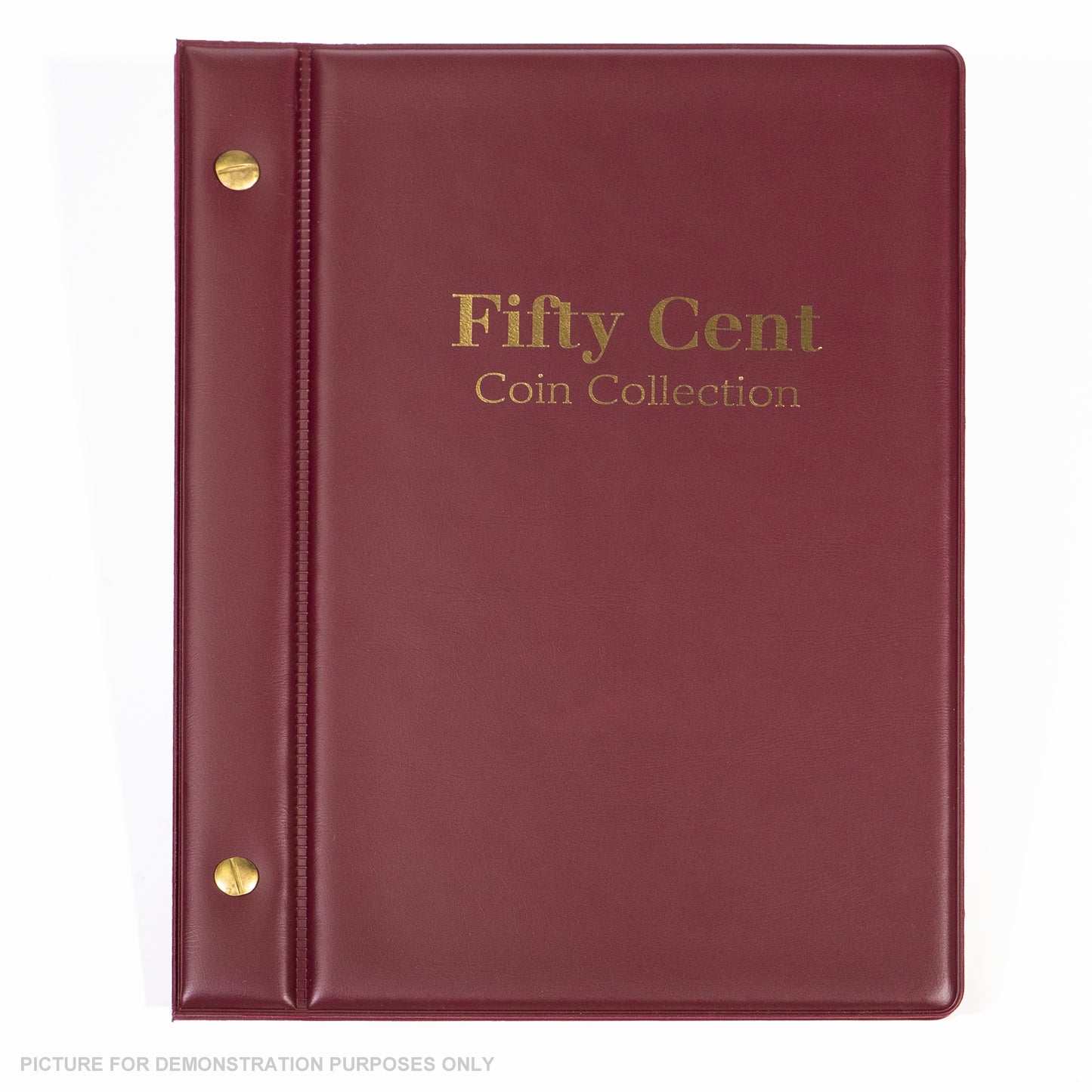 VST Burgundy 50c Coin Album (2024-2025)