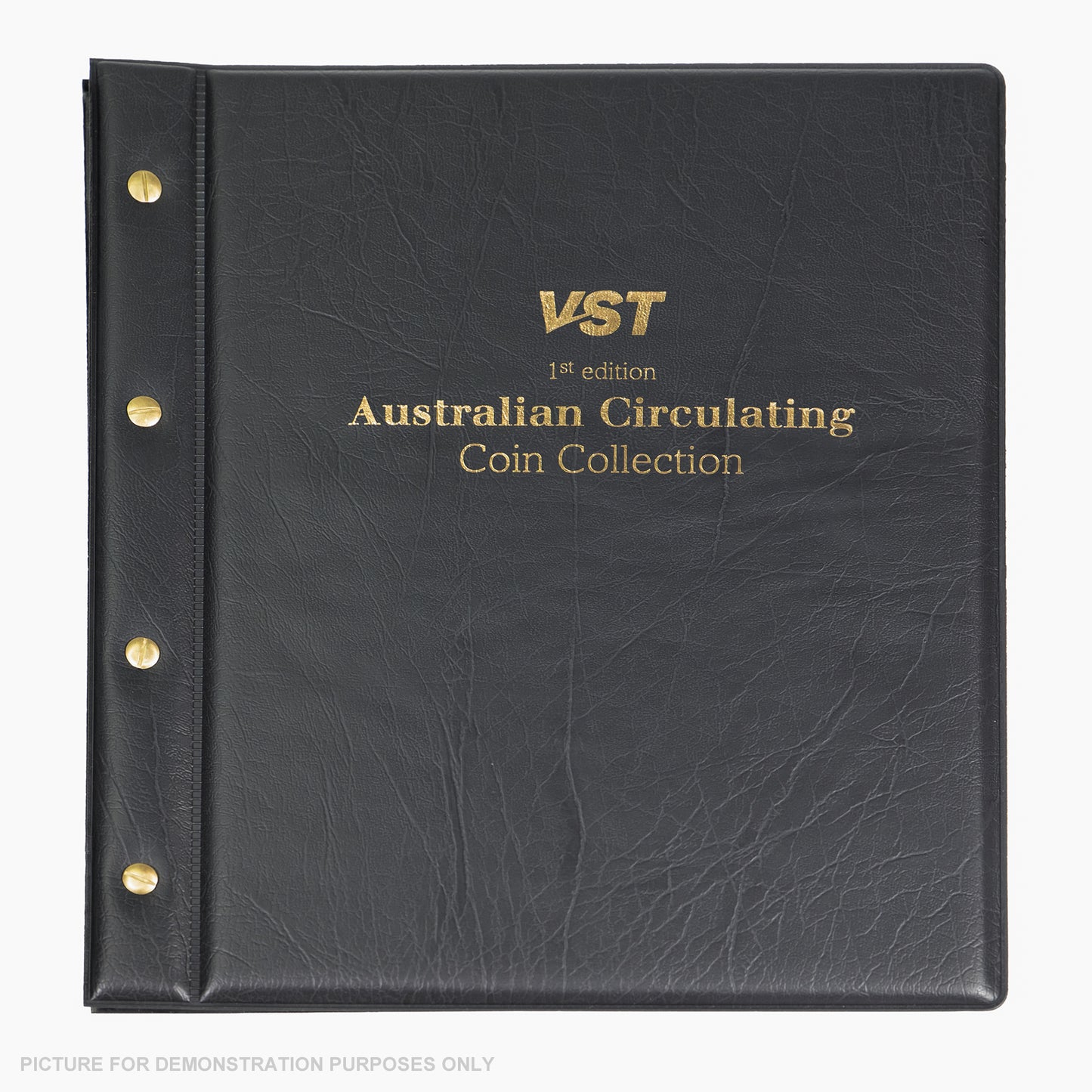 VST 1st Edition (NEW Design) Black Australian Circulated Decimal Coin Album (1966–2023)