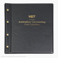 VST 1st Edition (NEW Design) Black Australian Circulated Decimal Coin Album (1966–2023)