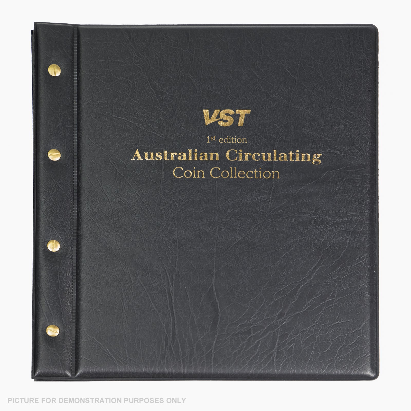 VST 1st Edition (NEW Design) Black Australian Circulated Decimal Coin Album (1966–2023)