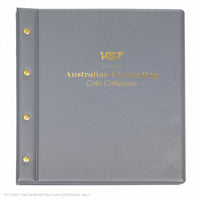 VST 1st Edition (NEW Design) Charcoal Grey Australian Circulated Decimal Coin Album (1966–2023)
