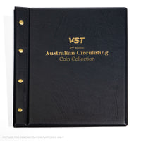 VST 2nd Edition (NEW Design) Black Australian Circulated Decimal Coin Album (2024-2025)