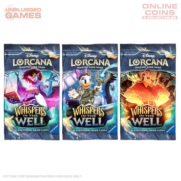 Lorcana - Series 10 - DLC Whispers In The Well - SEALED Booster Box (24 Packs)
