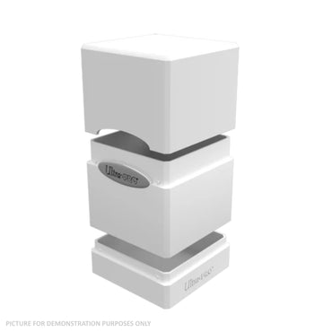 Ultra Pro Classic Satin Tower Deck Box - White