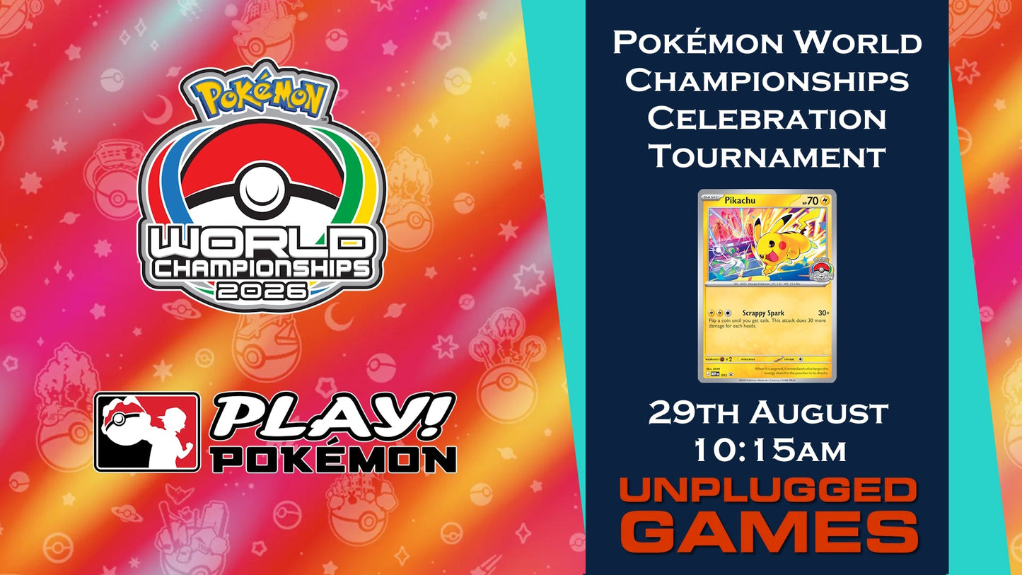 Pokémon World Championships Celebration Tournament - 29th August - EVENT ENTRY