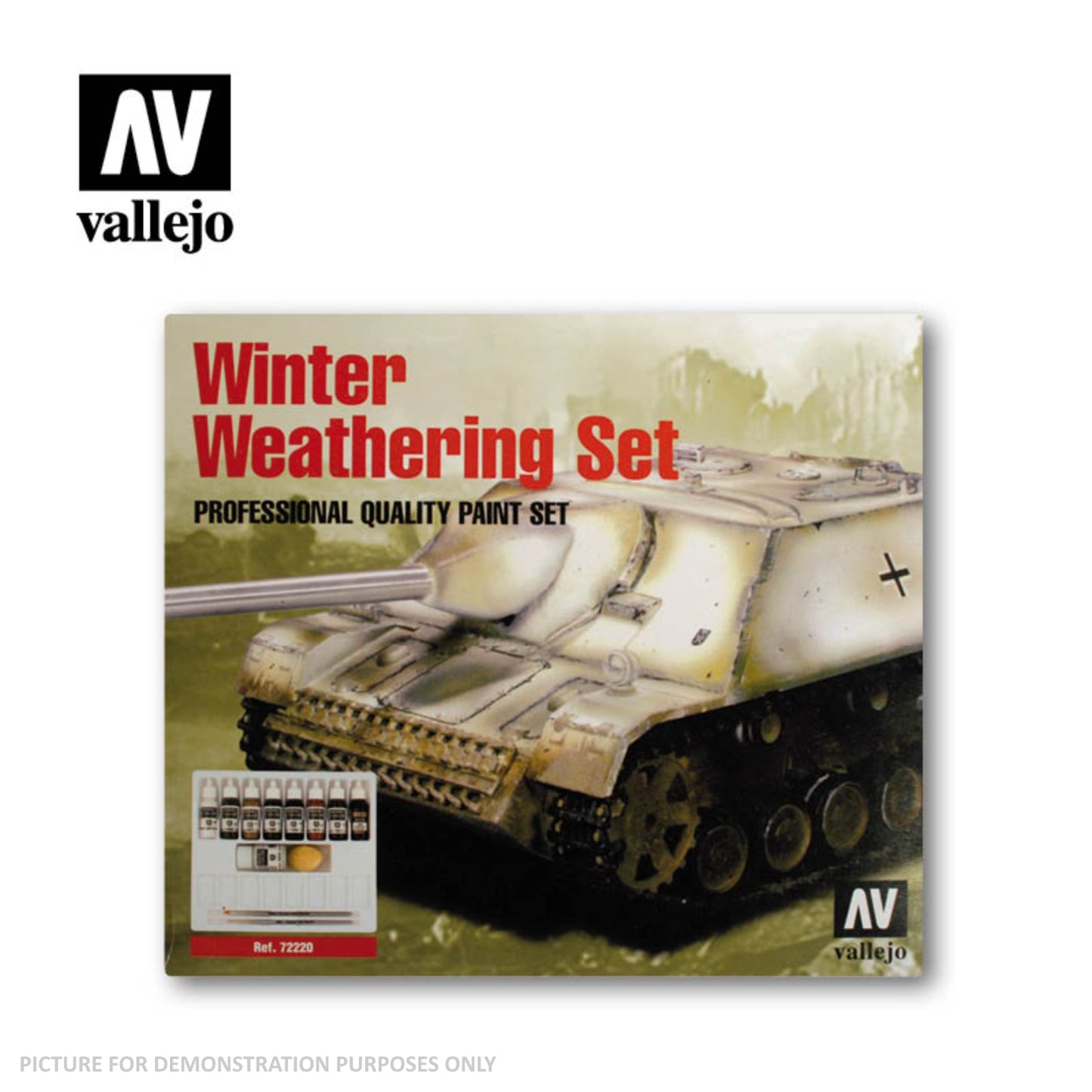 Vallejo Model Colour - Winter Weathering Set + Instructions Box Set