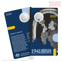 2026 20c Coloured Uncirculated - 1941 Service Amid Strife - Women's Service
