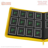 Palms Off Gaming Stealth 12 Pocket Zip Binder - YELLOW