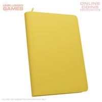 Palms Off Gaming Stealth 9 Pocket Zip Binder - Yellow