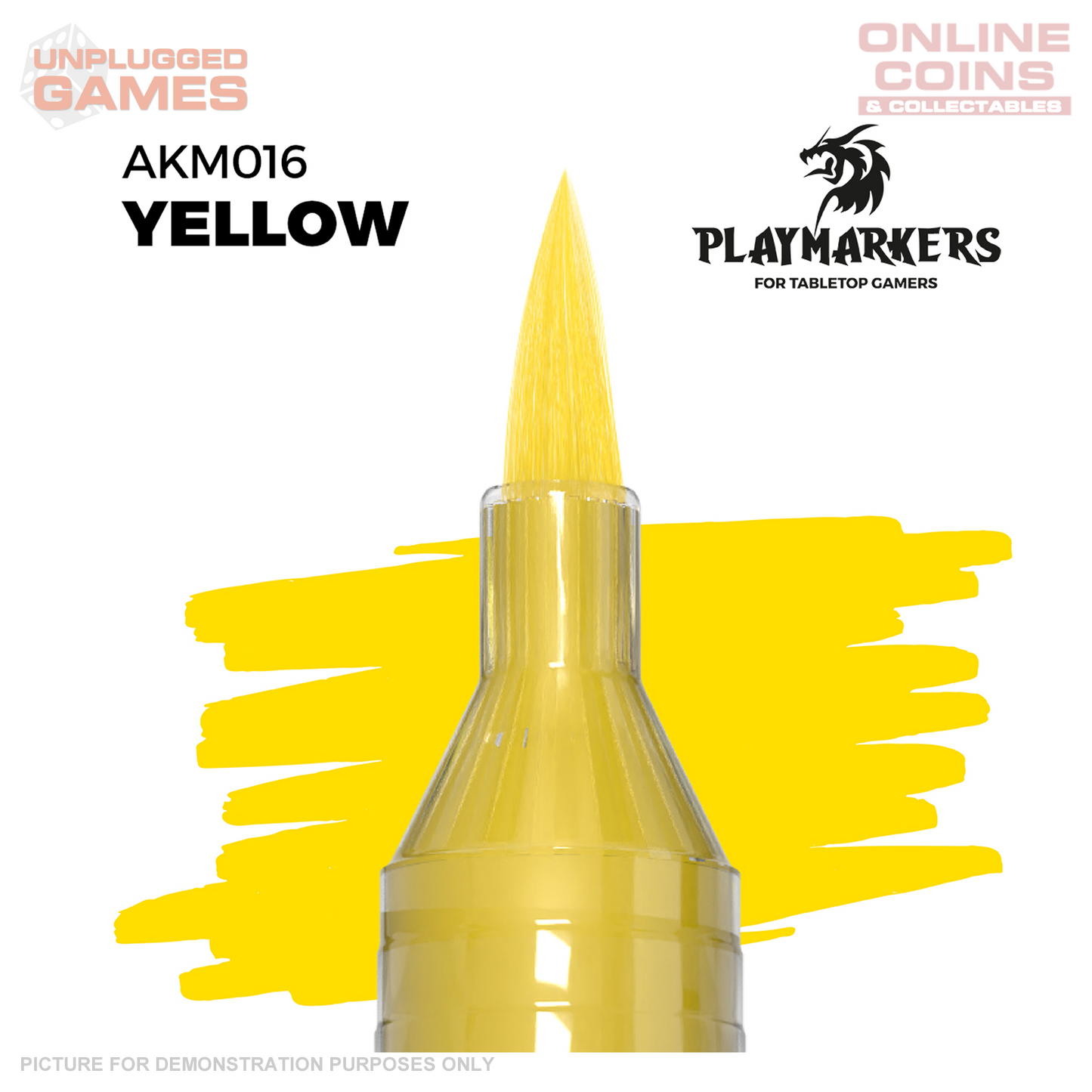 AK Interactive - Playmarkers - YELLOW