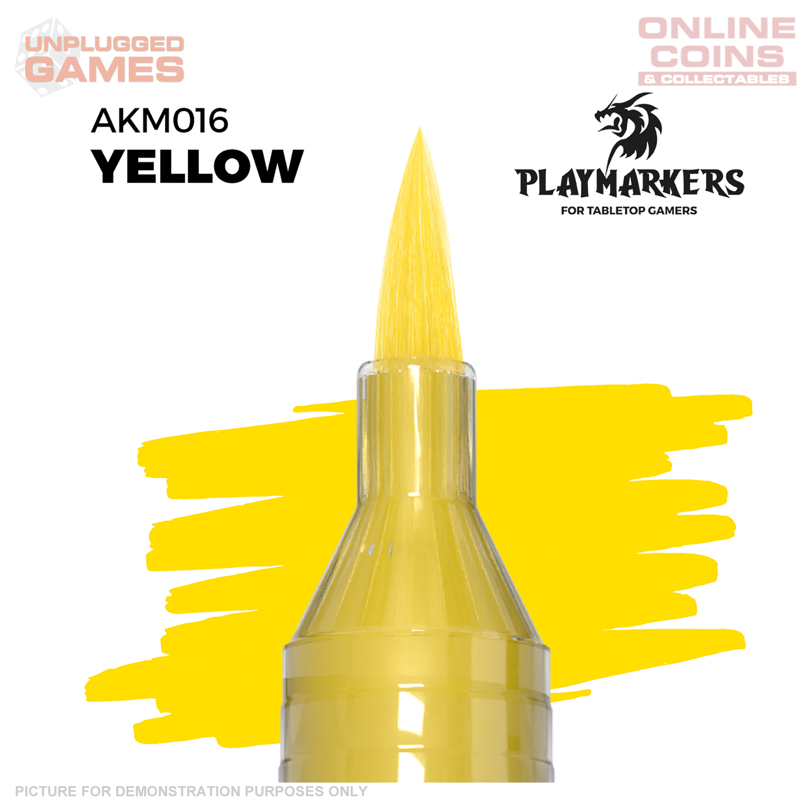 AK Interactive - Playmarkers - YELLOW