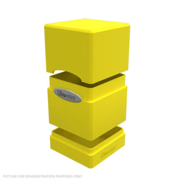 Ultra Pro Classic Satin Tower Deck Box - Yellow