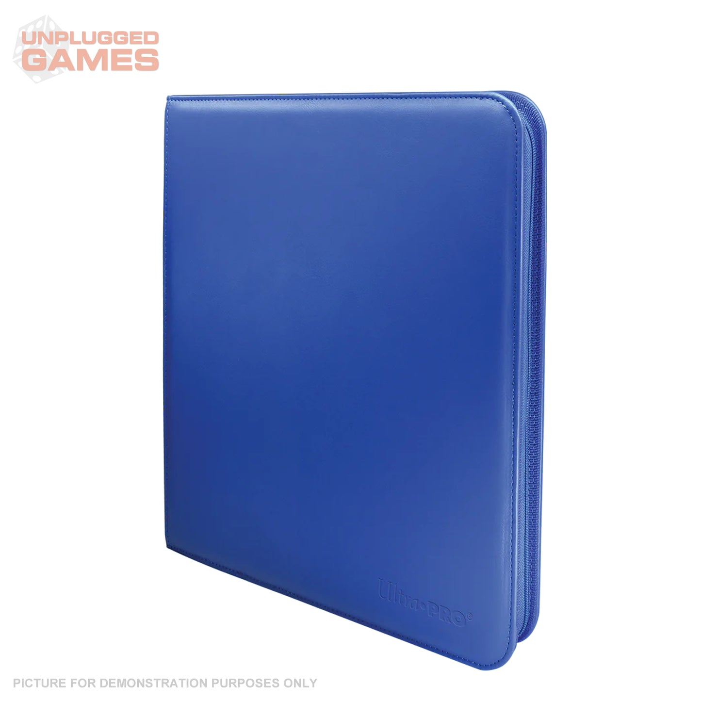 ULTRA PRO Binder - 12 pocket Zippered PRO Binder- Blue
