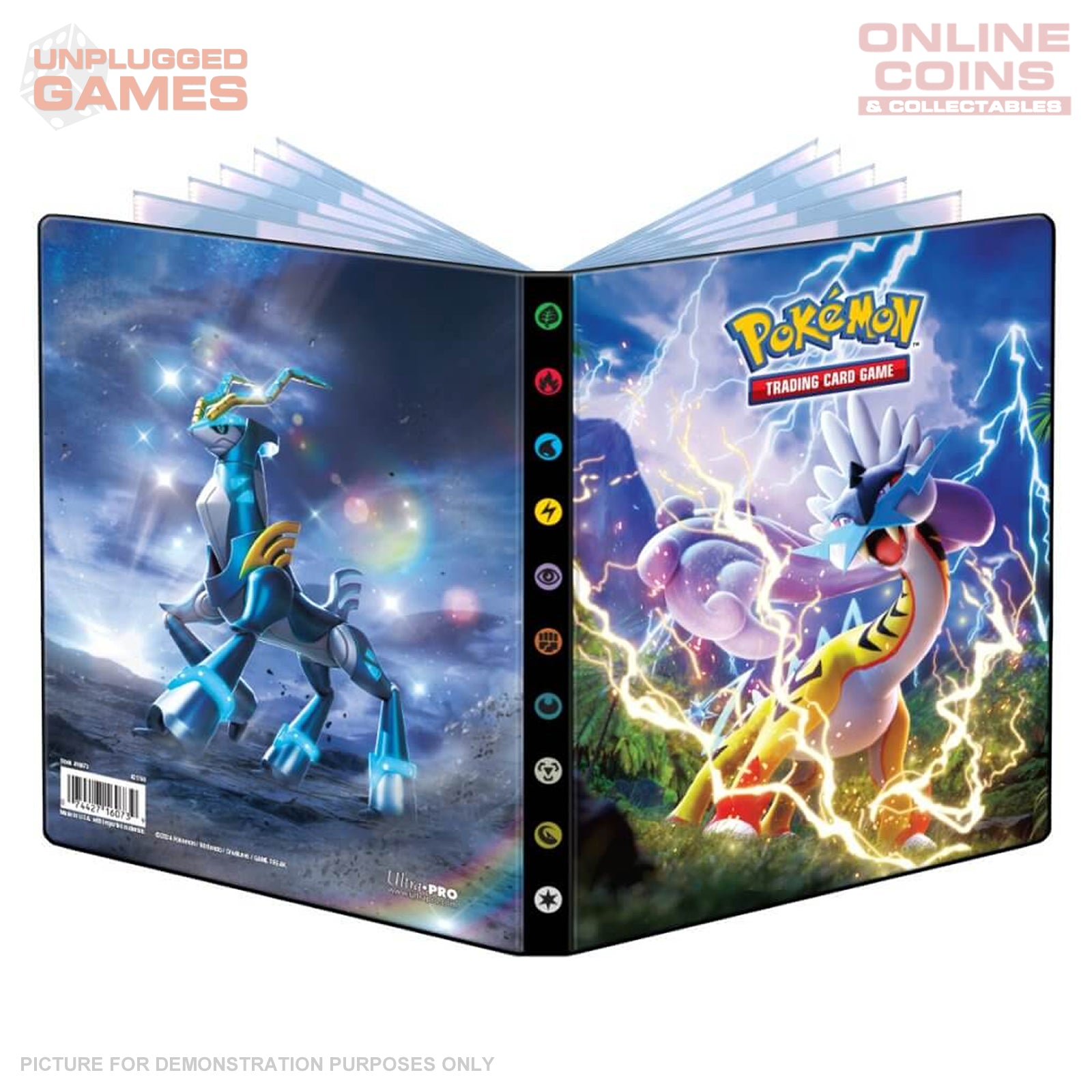 Ultra Pro Pokemon 4 Pocket Portfolio - Temporal Forces