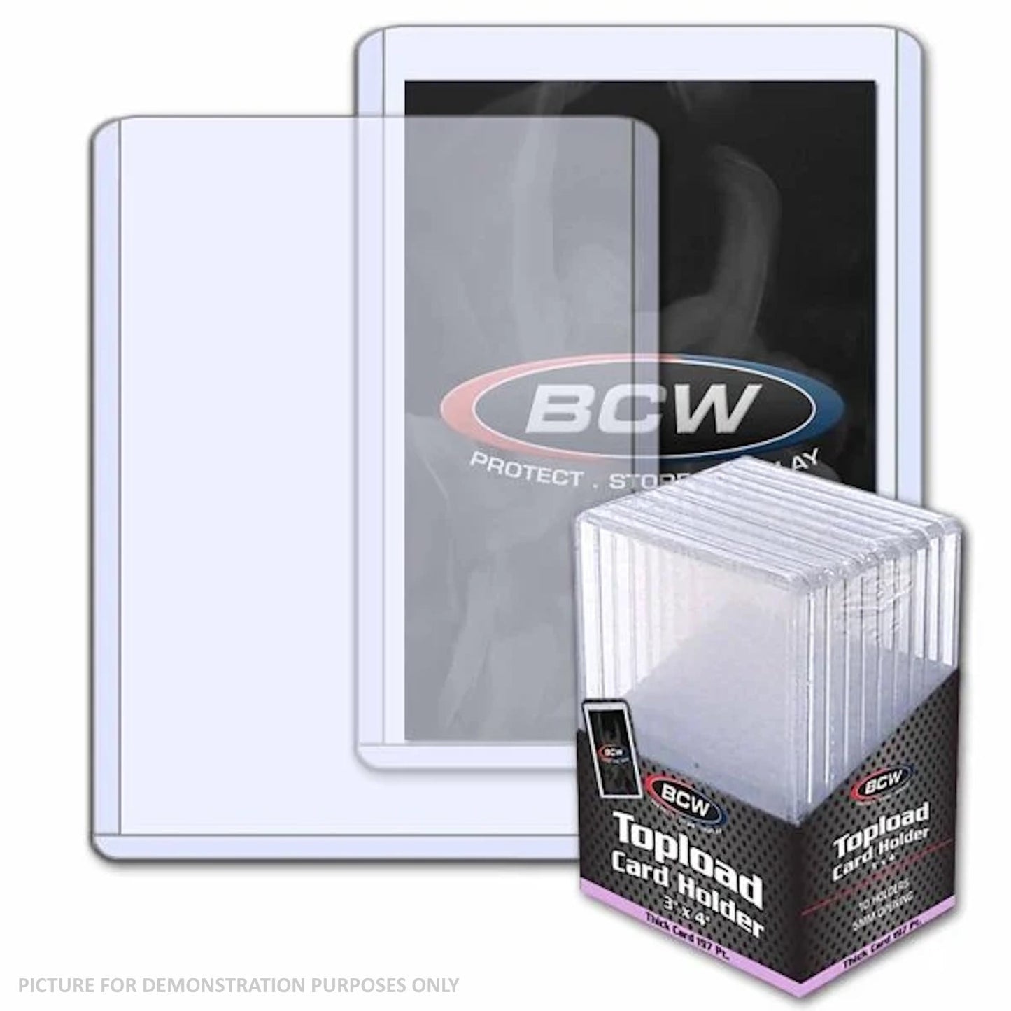 BCW 197pt CLEAR Toploaders - PACK OF 10