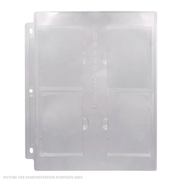 Ultra Pro One-Touch 23pt - 100pt 4 Pocket Page