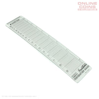 Stanley Gibbons Instanta Perforation Gauge for Stamps