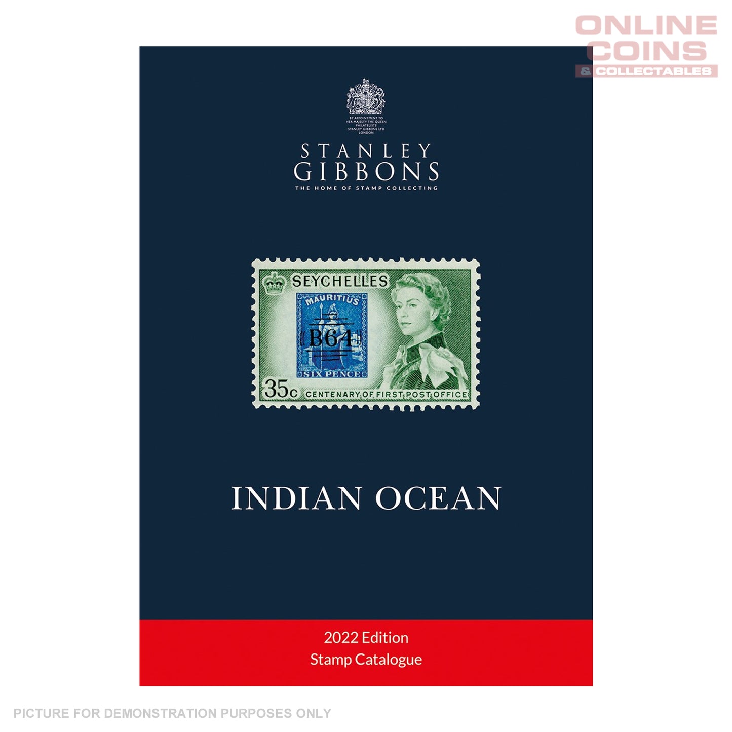 Stanley Gibbons Indian Ocean Stamp Catalogue 4th Edition Soft Cover Book
