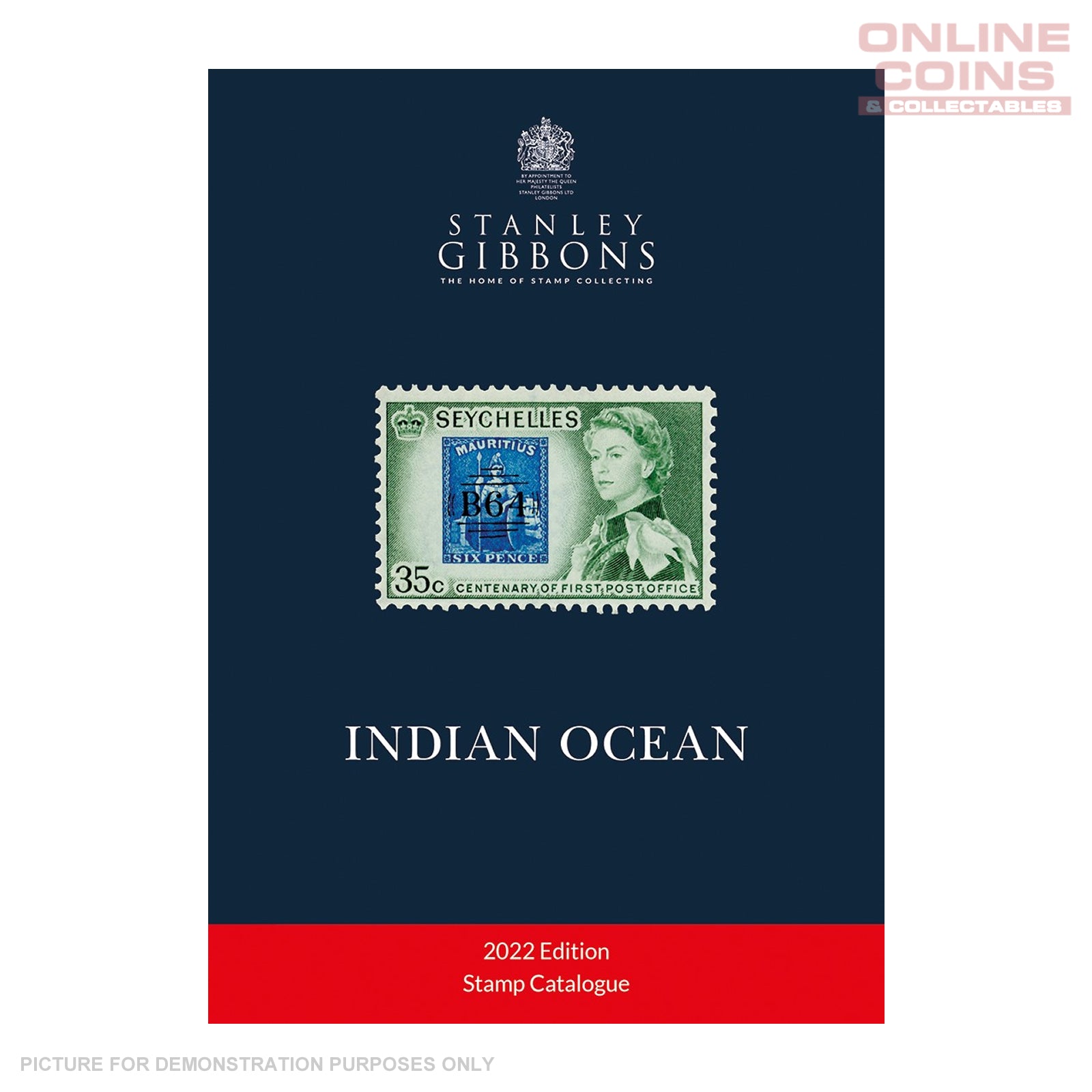 Stanley Gibbons Indian Ocean Stamp Catalogue 4th Edition Soft Cover Book